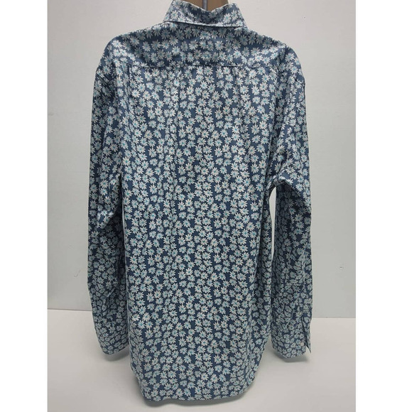 Men’s Shirt J Crew Size Large Long Sleeve Multicolored - Picture 2 of 3